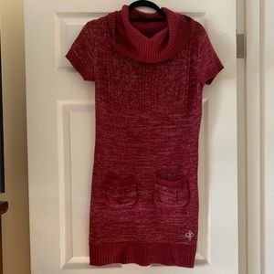 South Pole cowl neck sweater dress